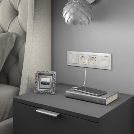 W1171113 Werkel Werkel механизмы перламутровые рифленые