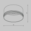 Кольцо декоративное для светильника Maytoni Focus LED  Ring M-12-W