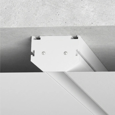 Slim Magnetic Комплект заглушек для шинопровода в натяжной потолок: торцевая и внутренняя белый Elektrostandard 85233/00