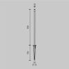Уличный грунтовый светодиодный светильник Maytoni Spear O441FL-L1GF3K
