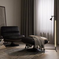 Торшер светодиодный Maytoni Stripe MOD489FL-L20B3K