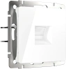 Розетка компьютерная RJ-45 cat. 6A экранированная Werkel белый W5120001