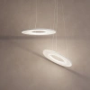 Подвесной светодиодный светильник с абажуром из ткани Eurosvet 101001 LED белый
