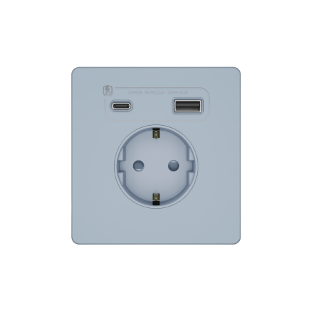 FSE001132 Systeme Electric Infinity цвет Стальное небо