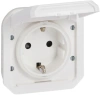 Розетка с заземлением Legrand Plexo IP55 (цвет белый) 069639L