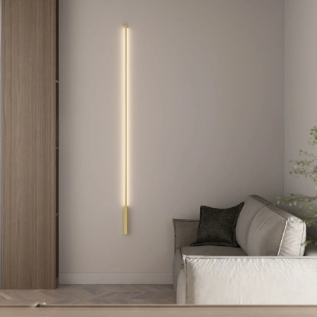 Светильник настенный светодиодный Alto LED 3000K латунь Elektrostandard 40134/LED