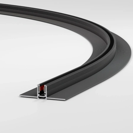 Mini Magnetic Шинопровод под ГКЛ 12,5мм черный Ø1200 Elektrostandard 85221/00