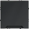 Розетка с заземлением с защитными шторками с крышкой 16А Voltum S70 графит Soft touch пластик (VLS040307)