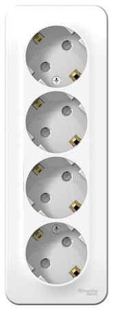 BLNRA011411 Systeme Electric Schneider Blanca накладной монтаж цвет белый