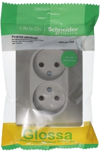 GSL001220 Systeme Electric Schneider Glossa платина