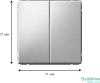 GAL000351 Systeme Electric Schneider Electric ArtGallery цвет алюминий