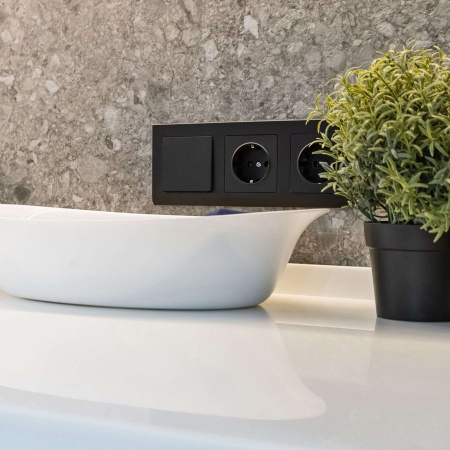 W1171308 Werkel Werkel механизмы черные матовые