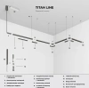Titan Line Прямой коннектор титан Elektrostandard 85008/00