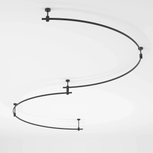 Esthetic Magnetic Шинопровод Round черный Ø1800 Elektrostandard 85218/00