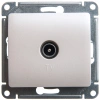 Розетка TV одиночная 1DB Systeme Electric Glossa, перламутр GSL000691