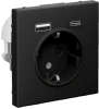GAL001032 Systeme Electric Schneider Electric ArtGallery цвет карбон