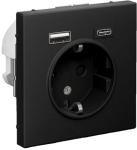 GAL001032 Systeme Electric Schneider Electric ArtGallery цвет карбон