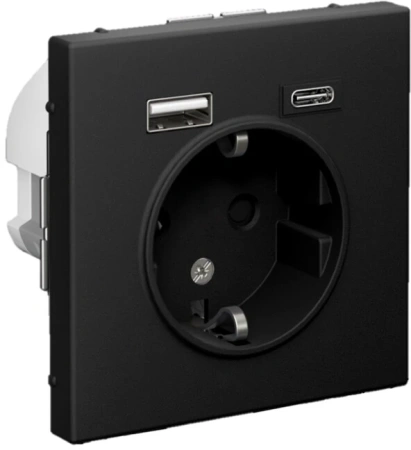 GAL001032 Systeme Electric Schneider Electric ArtGallery цвет карбон