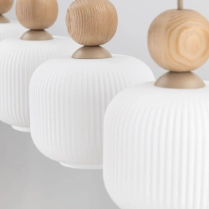 Подвесной светильник со стеклянными плафонами TK Lighting 11051 Ballo