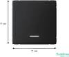 GAL001013 Systeme Electric Schneider Electric ArtGallery цвет карбон