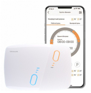 Терморегулятор Теплолюкс BiZone Wi-Fi (двухзонный терморегулятор) (2255185)