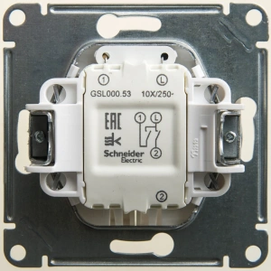 GSL000653 Systeme Electric Schneider Glossa перламутр