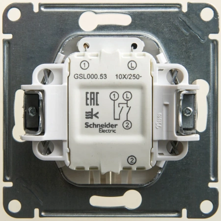 GSL000653 Systeme Electric Schneider Glossa перламутр