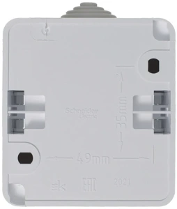 PA16-044B Systeme Electric Schneider Etude цвет белый