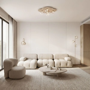 Потолочный светильник со стеклянными плафонами TK Lighting 11475