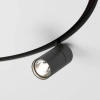 Slim Magnetic Трековый светильник для радиусного шинопровода 20W 4200K Comfi чёрный Ø 800мм Elektrostandard 85187/01