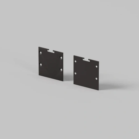 Комплект заглушек (для профиля 35×35) 2 шт., Maytoni ALM-3535BT-B-EC 642038