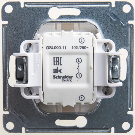 GSL000611 Systeme Electric Schneider Glossa перламутр