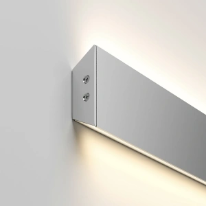 Накладной алюминиевый профиль для светодиодной ленты Elektrostandard LL-2-ALP022