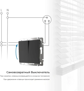 W1122408 Werkel Werkel механизмы черные матовые