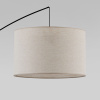 Напольный светильник с тканевым абажуром TK Lighting 5486 Moby Nature