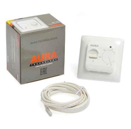 Терморегулятор AURA LTC 130 белый (CN1965)