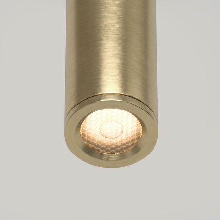 Подвесной светодиодный светильник Flinn 4W 3000K латунь Elektrostandard 50263 LED