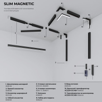 Slim Magnetic Блок питания 100W белый 95043/00 Elektrostandard 95043/00