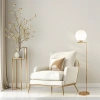 Торшер в стиле Loft Eurosvet 01083/1 латунь