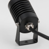 Ландшафтный поворотный светильник Landscape LED 3000K черный IP54 Elektrostandard 043 FL LED черный