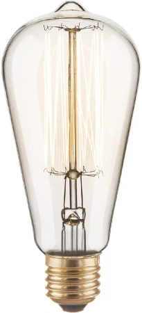 Ретро лампа Эдисона ST64 60W E27 Elektrostandard ST64 60W