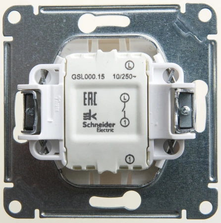 GSL000615 Systeme Electric Schneider Glossa перламутр