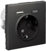 GAL001432 Systeme Electric Schneider Electric ArtGallery цвет базальт