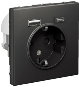 GAL001432 Systeme Electric Schneider Electric ArtGallery цвет базальт