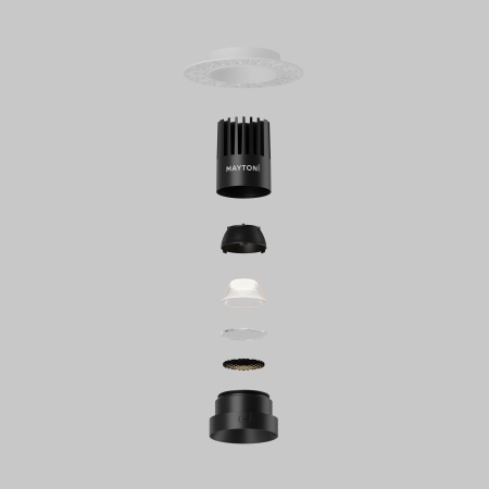 Стекло для встраиваемого светильника Maytoni Dip Glass001-D35