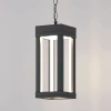 Уличный подвесной светодиодный светильник Frame LED IP54 Elektrostandard 1528 TECHNO LED серый