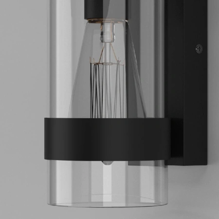Уличный настенный светильник Falcon Elektrostandard 35167/D черный