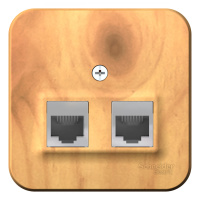 BLNIA045115 Systeme Electric Schneider Blanca накладной монтаж цвет ясень