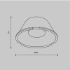 Линза 50mm 24° 12Вт Maytoni Focus Led LensD49-24