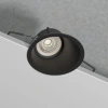 Светильник встраиваемый Side GU10 черный Elektrostandard 25059/01